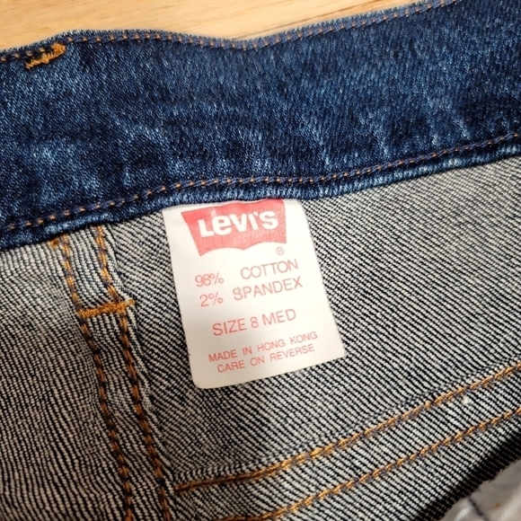 Vintage Levis 921 Jeans Orange Tab Women's 8 Slim Fit Tapered Leg - Picture 3 of 12